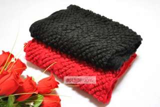 HotNew Fashion Lovely Bubble Corn Dot Knitting Wool Neck Warmers 