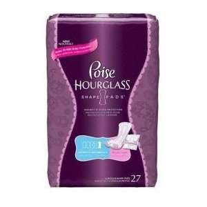  Poise Pads Hourglass Ultimate Size 4X27 Health 