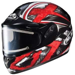 HJC CL 16 Shock Snow Helmet With Electric Shield MC 1 Red XXXL 3XL 015 