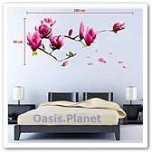 Blossom Flowers Tree Wall Stickers Mural art Decal Self Adhesive 