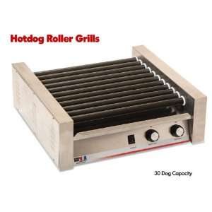    Benchmark USA 30 Hot Dog Roller Grill Patio, Lawn & Garden