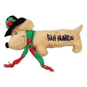  Holiday Hot Dogs Bah Humbug Hound   Dog Toy with 