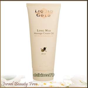 Anna Lotan Liquid Gold Long Way Massage Cream Oil  
