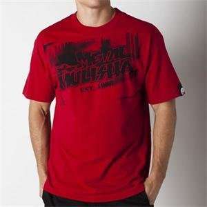 Metal Mulisha Vaporizer T Shirt   Small/Red