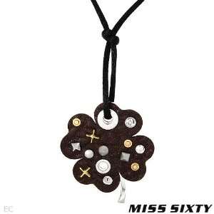MISS SIXTY Pleasant Necklace With Genuine Diamond Crafted in 14K/StSl 