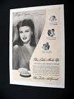 Max Factor Pan Cake Make Up Ginger Rogers 1943 print Ad