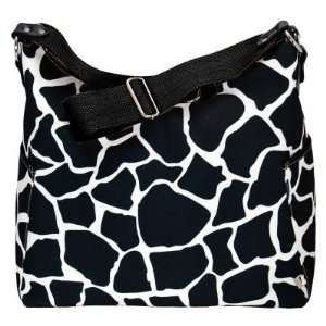  OiOi Black Giraffe Classic Hobo Diaper Bag Baby
