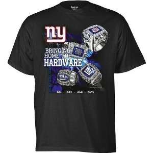 Reebok New York Giants 4 Time Super Bowl Champions Big & Tall Ring T 