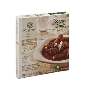   Natural Gluten Free Spice Mix, Rogan Josh, 3.5 Ounce Boxes (Pack of 6