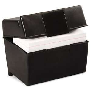   Index Card Flip Top File Box Holds 400 4 x 6 Cards