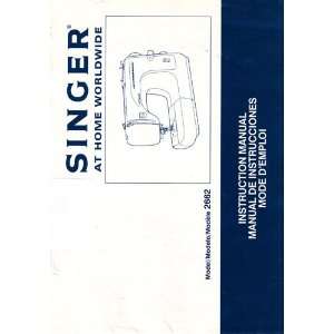  Singer Model 2662 Instruction Manual: Singer: Books