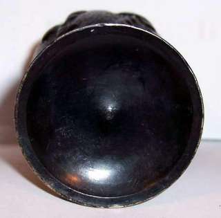 Black Iron ~POPPY~ Miniature Oil/Kerosene Lamp w/Chimny  
