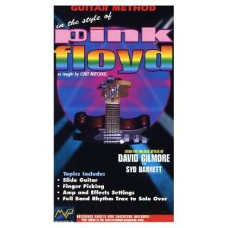 PICK VHS LOT Pink Floyd GUITAR METHOD/LONDON & WATERS LIVE WALL 