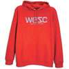 WeSC Pullover Hoodie   Mens   Red / Light Blue