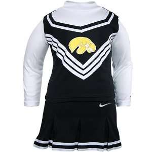  Nike Iowa Hawkeyes Infant 2 Piece Long Sleeve Cheerleader 
