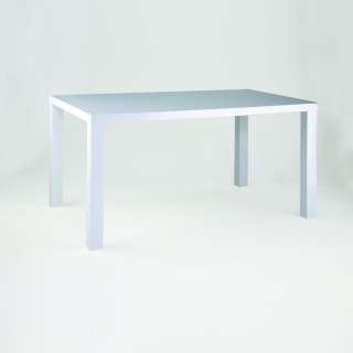 Diseño moderno 09774 de mesa de comedor blanca de laca de ICEBERG
