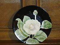 Fitz and Floyd Moon Flower Salad Plate Mint  