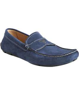 Blue Suede Loafers  