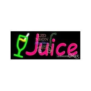  Juice Logo Neon Sign