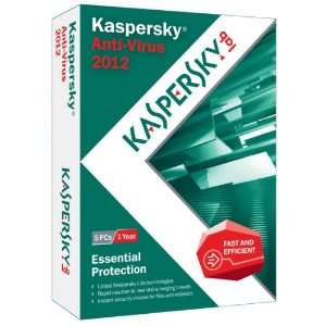  Kaspersky Anti Virus 2012   5 Users: Software