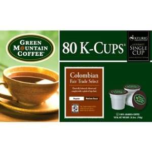  Coffee Columbian Caffeinated Coffee for Keurig Brewing Systems 