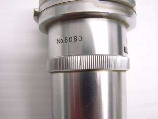Nikon No. 8080 Microscope Lens 20x A Zoom  