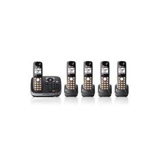 Panasonic KX TG6545B DECT 6.0 PLUS Expandable Digital Cordless Phone 