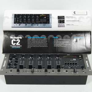 NICE• Numark C2 5 Channel Rack DJ Mixer w/ 5 Band Equalizer 
