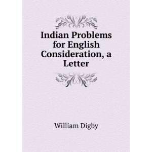   Problems for English Consideration, a Letter: William Digby: Books