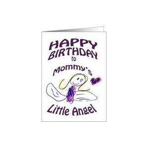  Happy Birthday to Mommys Little Angel Card Toys & Games