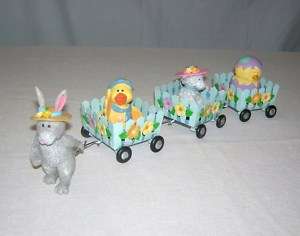 Easter Parade Centerpiece Bunny Chick Sheep Rabbit NIB  