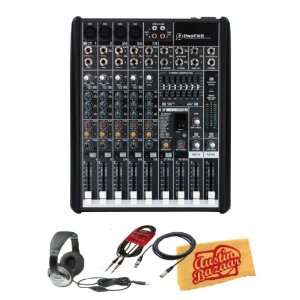  Mackie ProFX8 8 Channel Compact Effects Mixer Bundle with 