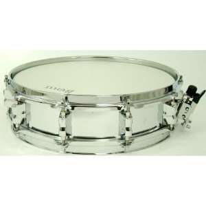  Badaax 13 x 3.5 Steel Piccolo Snare Drum in Chrome 