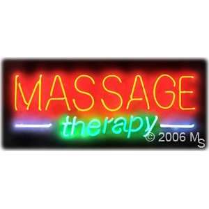 Neon Sign   Massage Therapy   Large 13 Grocery & Gourmet Food