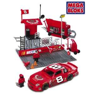  Mega Bloks   Probuilder NASCAR Pit Stop  #8 Dale Earnhardt 