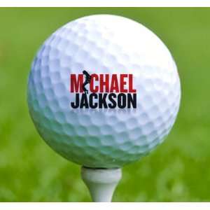    3 x Rock n Roll Golf Balls Michael Jackson: Musical Instruments