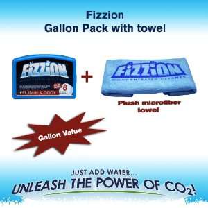   Pack With Fizzion Dirt Buster Microfiber Cleaning Towel