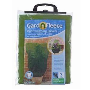 GARDMAN 7696 3pk GARDN FLEECE PLANT PROTECTION BAGS  