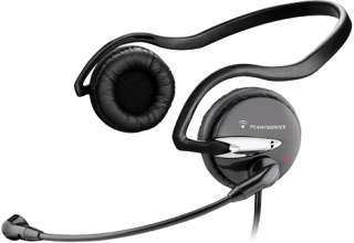 USED Plantronics .Audio 645 Behind the Nick Headphones w/Mic PC Gaming 