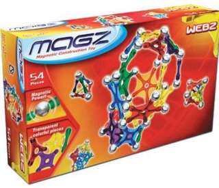 MagZ ~ Magnetic Play Set ~ WEBZ 54~ Ages 14+ small pieces ~ W54  