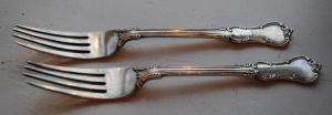 ANTIQUE STERLING Silver 1840 John James Whiting PRINCE ALBERT Engraved 