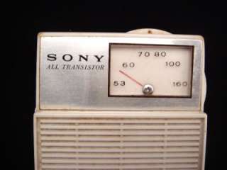 Sony Six Transistor TR  1814 Portable AM Radio   Works  