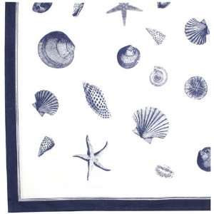   Cotton Silk Screen Print Nautical Tablecloth 60x60