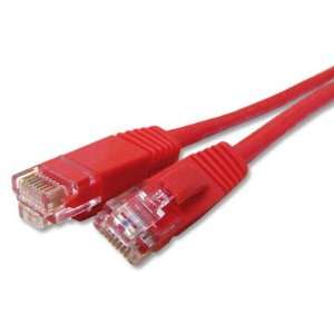  50 FT Booted CAT6 Network Patch Cable   Red Electronics