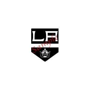  LOS ANGELES KINGS TEAM NHL 10 ALTERNATE LOGO WHITE VINYL 