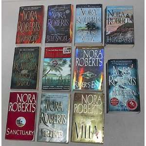  Nora Roberts Romance 11 book Box Set Birthright; Blue 
