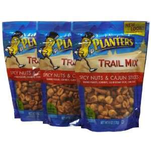 Planters Trail Mix  Spicy Nuts & Cajun Sticks, 6 oz