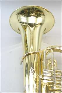 VMI Model 103 Size 4/4 Professional Gold Lacquered BBb Tuba with Case 