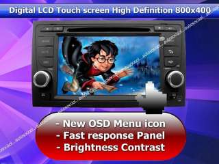 AUDI A4 02 08 DVD GPS Bluetooth 6 CD Memory Dual Zone  