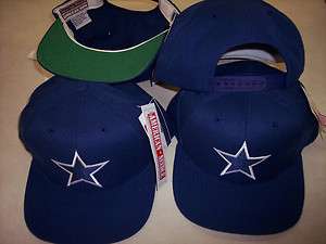 DALLAS COWBOYS NFL VINTAGE COLLECTION SNAPBACK HAT CAP ROYAL BLUE 